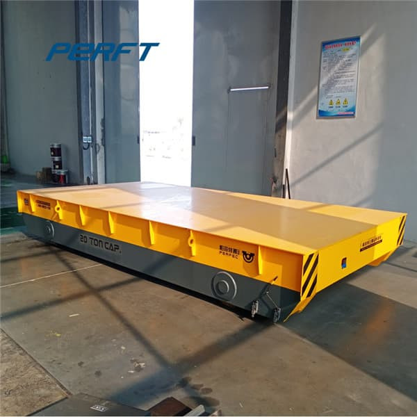 material transfer cart with emergency stop 200 tons